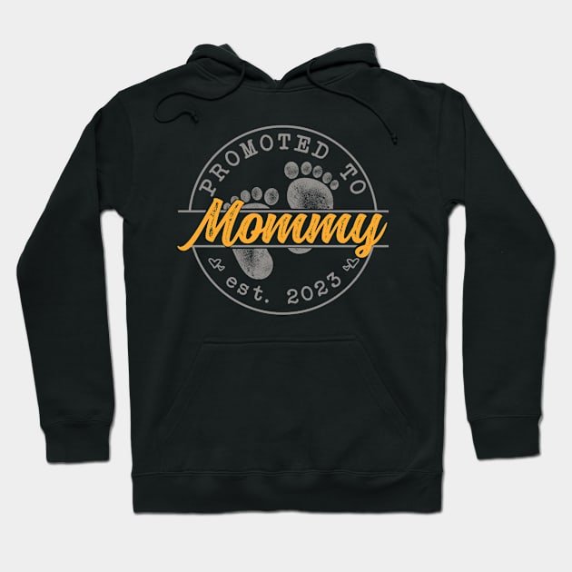 Promoted to Mom - Mothers Day 2023 Hoodie by RichyTor